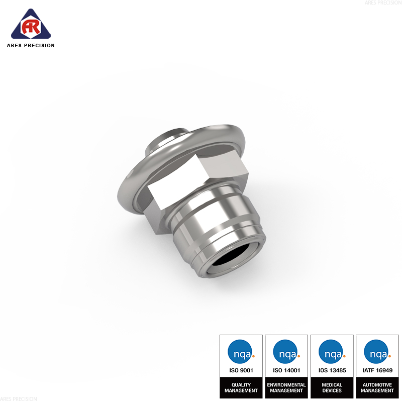 VCR 金属垫片面密封接头 - 东莞精密CNC加工厂